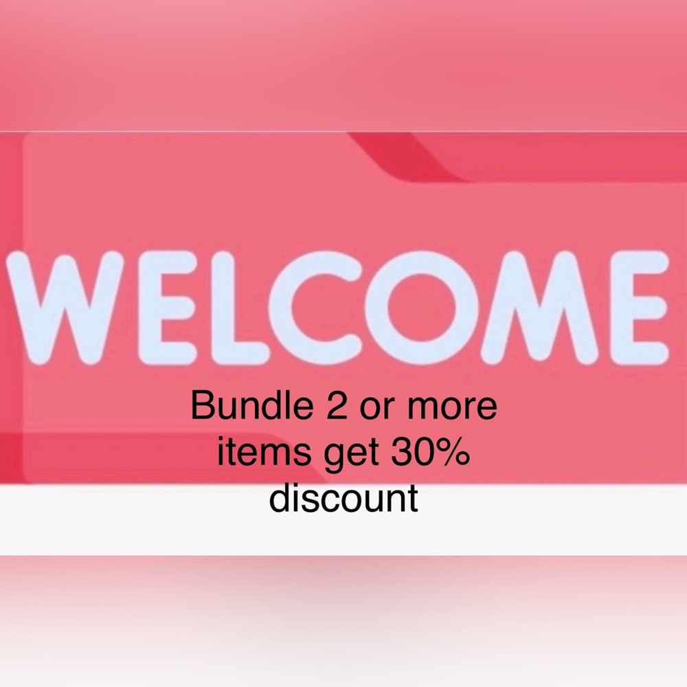 Bundle two items or more and save 30%